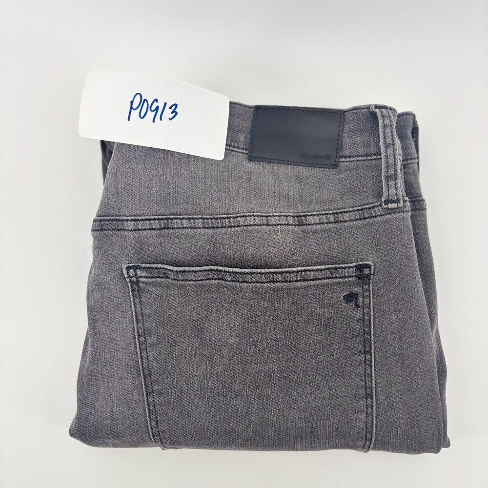 Madewell Womens Black Faded "STOVEPIPE" Skinny Jeans Size 31 - Picture 10 of 10
